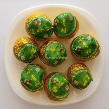 Чай Шу Пуер в мандарині (Зелена марка)